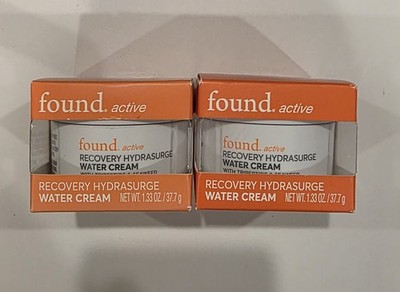 2 Found Active Recovery Hydrasurge Water Cream 1.33 oz NEW 