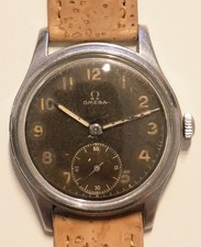Omega Suveran Vintage WW2 Ref: Cassa Acciaio Inox 2400-2