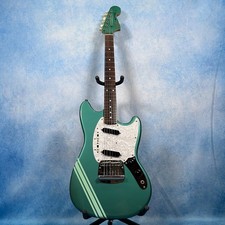 1999 Fender Mg73-co Competition Mustang Ocean Turquoise Metallic