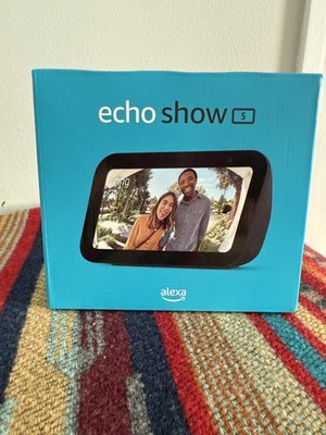 Amazon Echo Show 5 (3rd Gen) 5.5 Inch Smart Display with Alexa -new + sealed. 