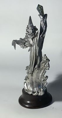 #ad PERTH PEWTER The Water Wizard STATUE FIGURINE Limited Ed. #0335 2500 LE31 $149.95