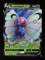 Butterfree V 001/189 Darkness Ablaze Ultra Rare Holo