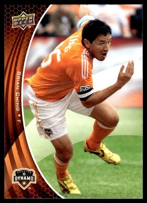 Brian Ching 2010 Upper Deck MLS #72 Houston Dynamo Soccer READ FREE SHIPPING