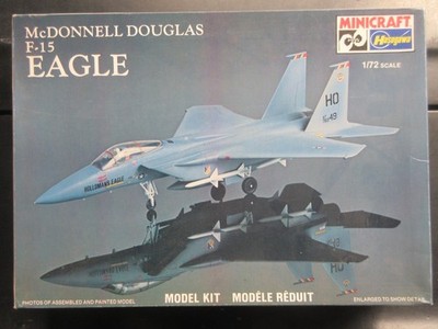 HASEGAWA 1/72 McDONNELL DOUGLAS F-15 EAGLE #1093  vintage