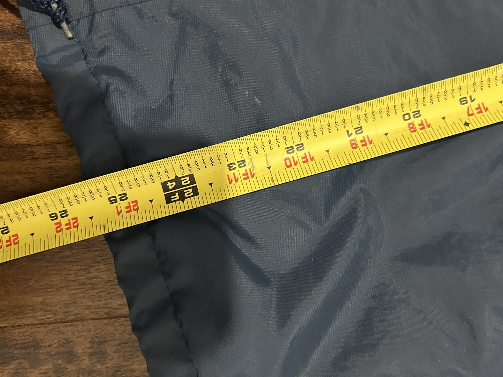 Vintage Windless Windbreaker Jacket Button Up Pen… - image 10