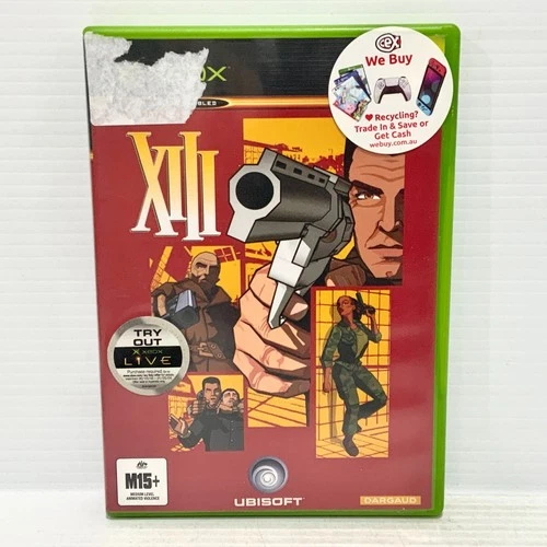 XIII + Manual - Xbox Original - Tested & Working - Free Postage