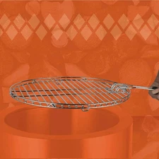 Stainless Steel Grill Grate for HotShot Homestead Low Smoke 25 in. Fire Pit