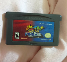Nintendo Pokémon Pinball Ruby & Sapphire Game Boy Advance Cartridge E NTSC-U/C
