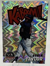 DEVIN TAYLOR KABOOM! 2025 Panini Stars & Stripes USA Baseball Indiana Hoosiers