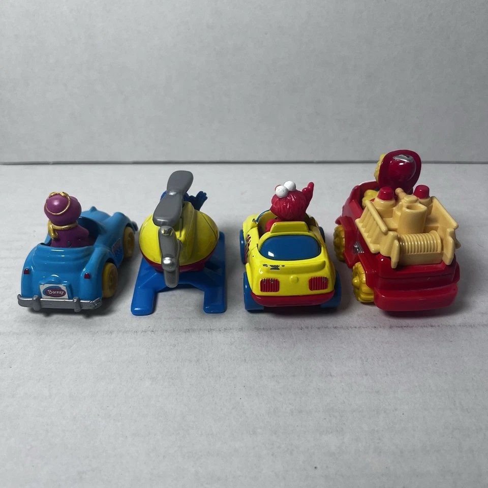 10 anos 90 Tyco Matchbox Sesame Street & Barney VTG carro fundido, ônibus, avião - Imagem 4 de 4
