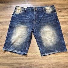 Southpole Shorts Mens 42 Slim Blue Denim Hip Hop Y2K Skater