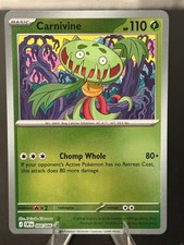 Carnivine Reverse Holo Common ME04: Chaos Rising 004/086 NM