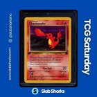 2000 POKEMON TEAM ROCKET FIRST EDITION #50/82 CHARMANDER