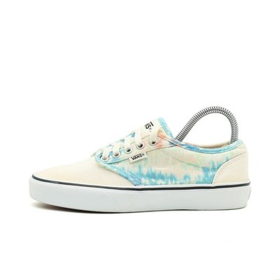 VANS Herren Era Tie Dye Schuh EU 38,5 Weiß/Mehrfarbig 751505 Bequemes Fußbett
