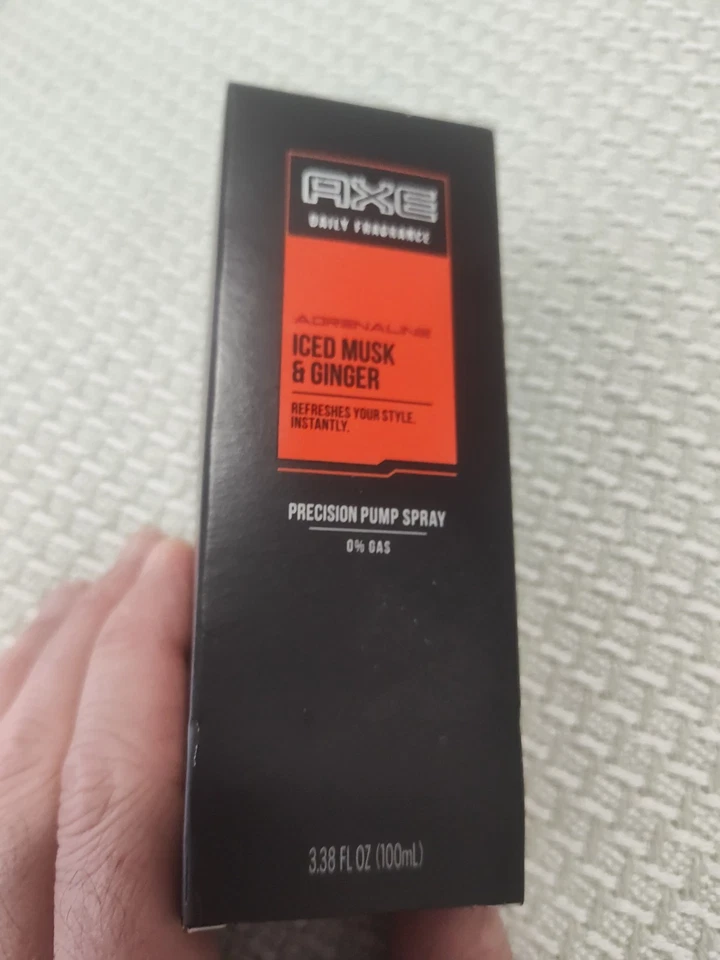 NUEVO DE STOCK NUEVO Axe Daily Fragancia Almizcle Helado y Jengibre Bomba Spray 3.38 FL OZ Foto 4 de 4