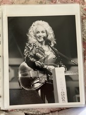 Dolly Parton Original Photo 8x10 Photographer Stamped
