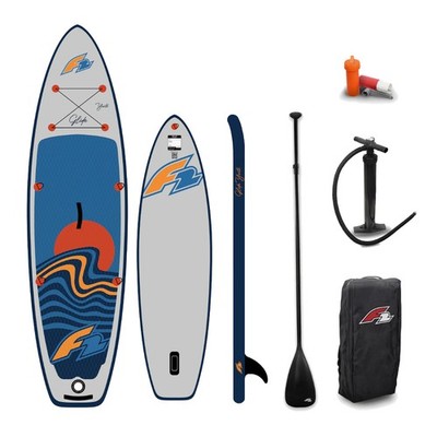 F2 SUP Glide Surf Youth Grey inkl. Paddel - 9´2 x 26 x 4