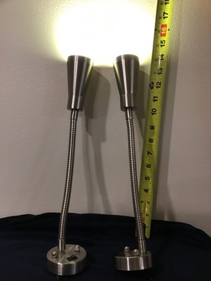 Edge Lighting Micro Wall reading fixture 14 inch.Two pieces.