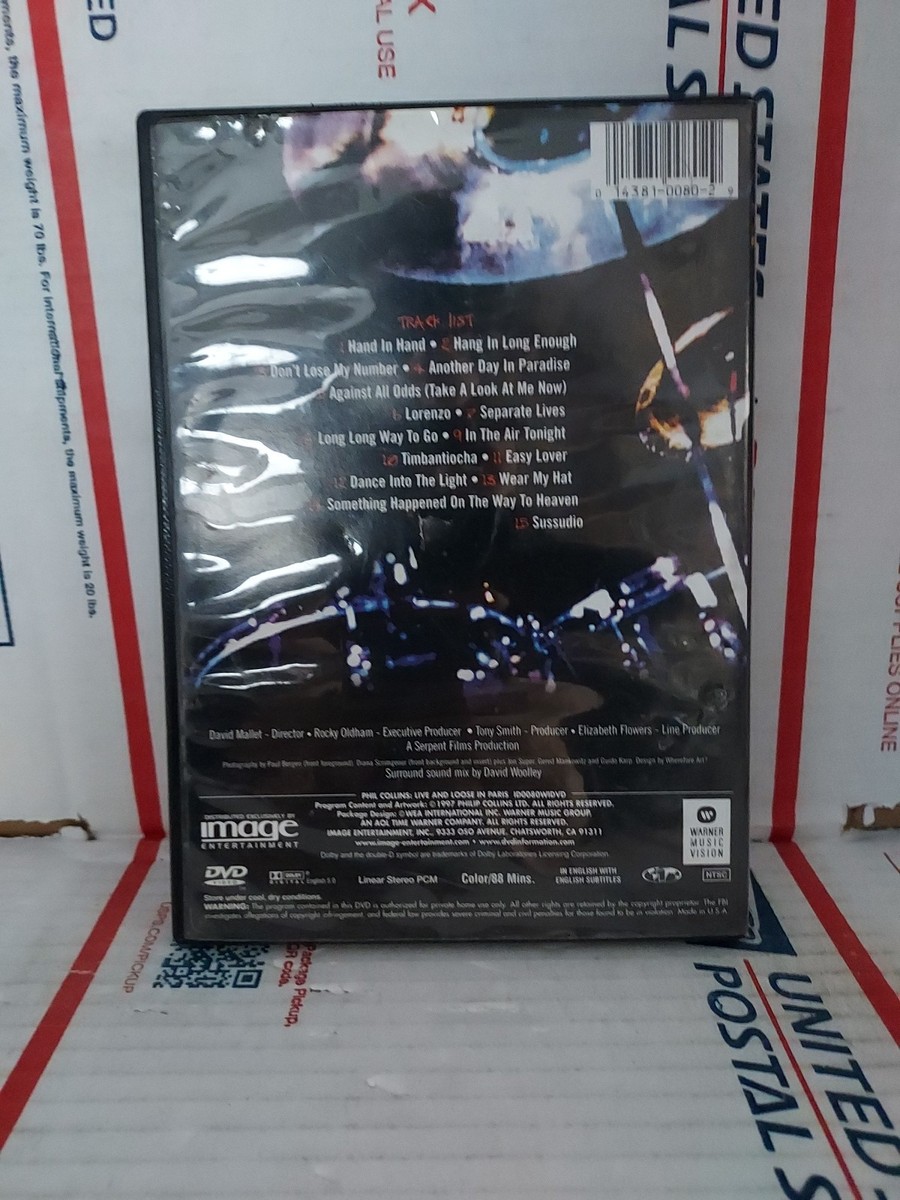 ミュージック phil collins LIVE AND LOOSE IN PARIS DVD Amazon.com: Phil Collins - Live & Loose in Paris : Ronnie
