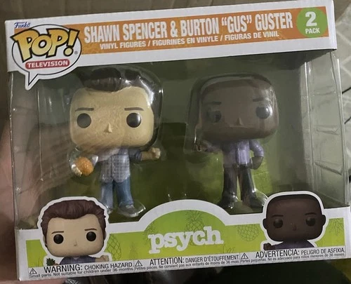 Funko POP! Television Psych Shawn Spencer & Burton "Gus" Guster 2 Pack USA TV