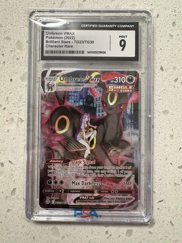 Umbreon VMAX Brilliant Stars - TG23/TG30, CGC 9
