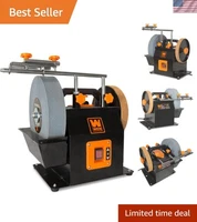 Professional 10-Inch Water-Cooled Wet & Dry Sharpening with WEN Precision
