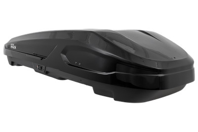 Inter Pack Monsun PRO L Dachbox 550L Schwarz Metallic Autobox Gepaeckbox 75kg