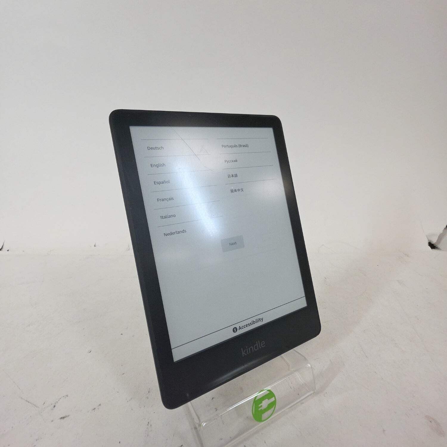 WiFi Only Amazon Kindle Paperwhite 11th Gen 16GB B09TMN58KL Writing on Back