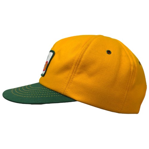 Vintage DEKALB Seed Corn Hat Swingster Snapback Trucker Cap USA Yellow Green - Picture 4 of 10