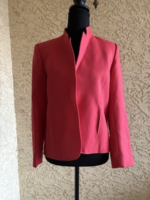 Vintage Original 80 s Career Blazer Salmon Lng Sleeves Lined  Grammacore USA