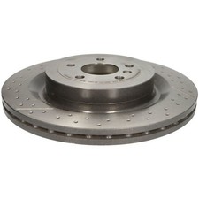 Bremsscheibe BREMBO 09.B710.11, hinten, bel&uuml;ftet, geschlitzt, hochkarbonisier...