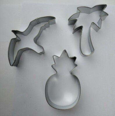 3.75 Inch Palm Tree Metal Cookie Cutter
