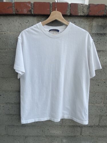 Louis Vuitton T-shirt Men Size XL White Used