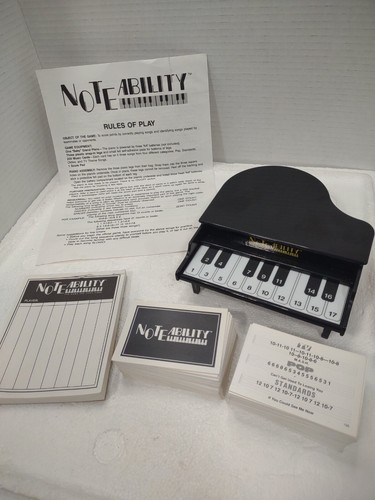Note Ability The Name the Song Game Piano Keyboard Complete Tested, Works - 第 6/16 張圖片