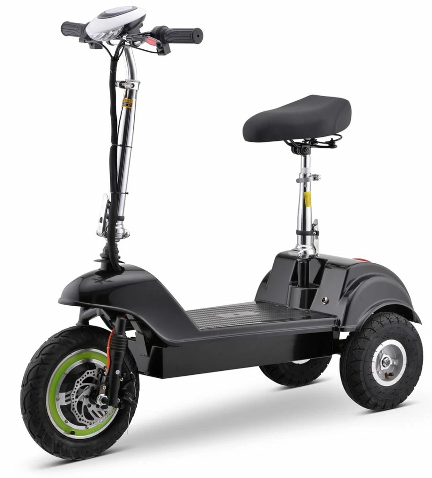 KLAPPBARER 3-RAD ELEKTROMOBILITÄTSROLLER MIT SITZ 350W