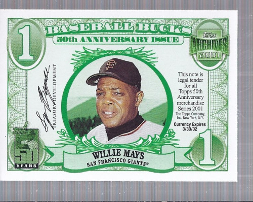 2001 Topps Archives Baseball Part 2