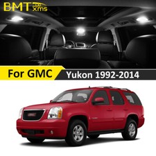 White Interior Led Lighting Bulbs Pakcage For 1992-2014 Gmc Yukon Chevy Tahoe