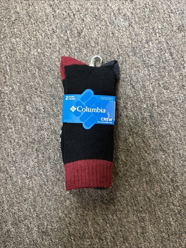 Columbia Women’s Shoe Sz 4-10 Mi-Chaussettes Crew Socks Soft Cotton Blend - Picture 2 of 10