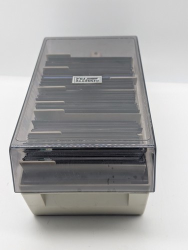 80x Disketten 5,25" " PC IBM-AT/XT diverse Anwendungen + Disketten-Box ✔️ - Afbeelding 8 van 13
