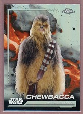 2024 Topps Chrome Star Wars Refractor 107 Chewbacca