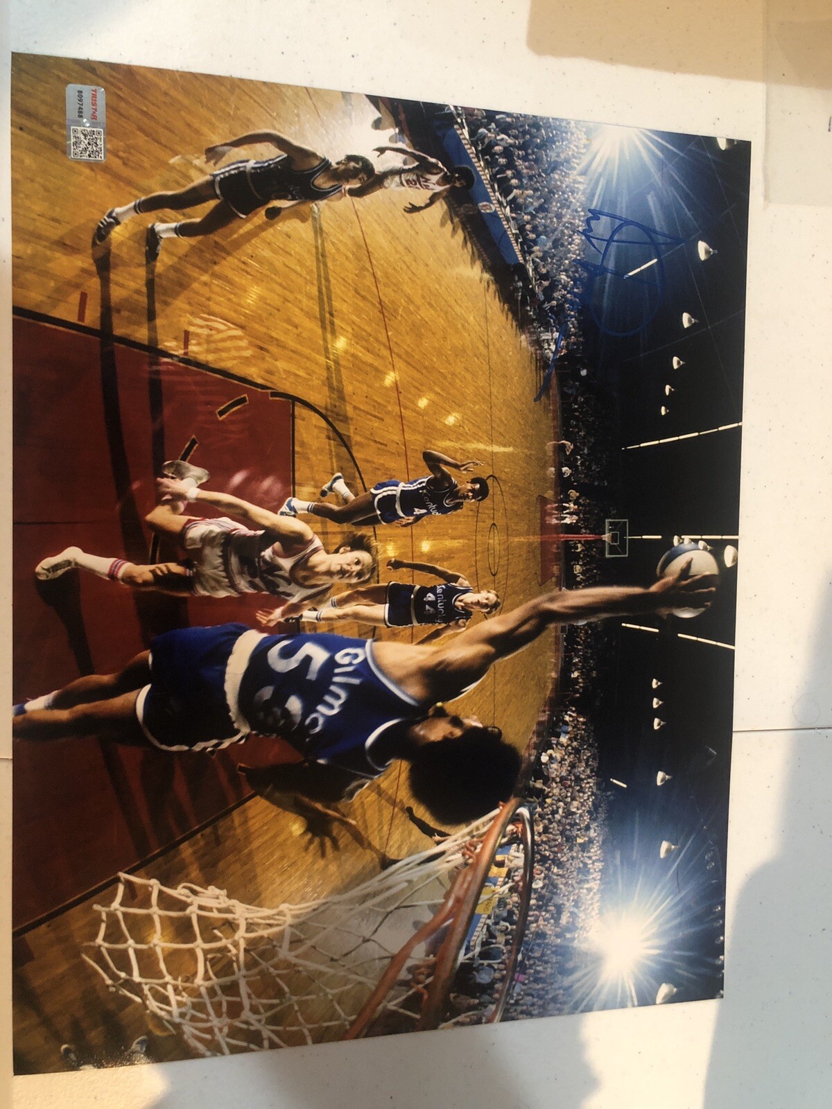 Artis Gilmore Autographed Signed Kentucky Colonels - 11x14 PHOTO TRISTAR COA ABA 
