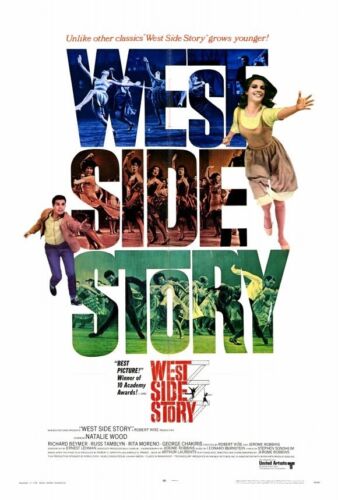 WEST SIDE STORY Movie Poster [Licensed-NEW-USA] 27x40" Theater Size (1961) ALT1 - Bild 1 von 1