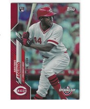 Aristides Aquino RC 2020 Topps Opening Day #147 1st RC RED Foil Refractors Reds