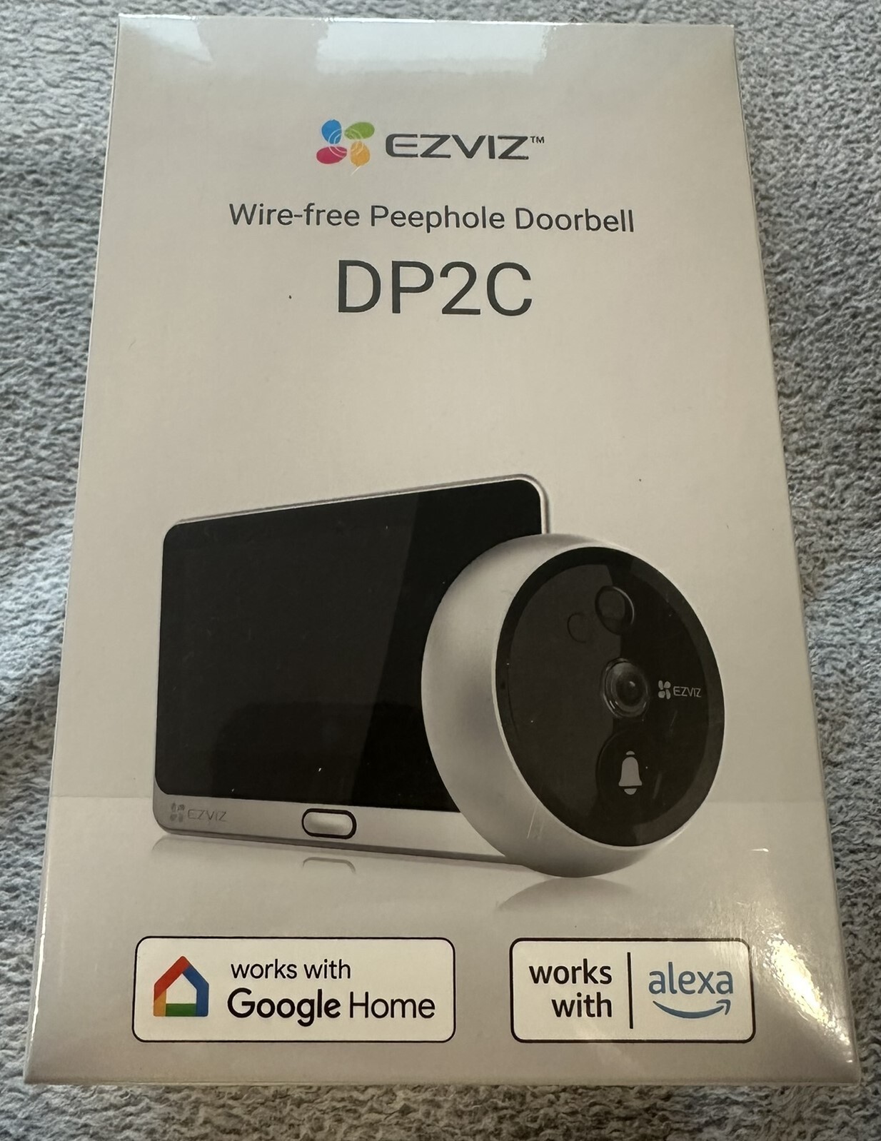 EZVIZ DP2C - Wire-free Peephole Doorbell