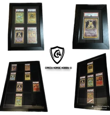 PSA & Tag Graded Card Frame Wall Mount Pokemon Trading Card Display Case