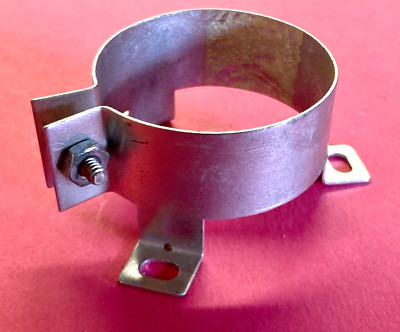 1-3/4'' Can Capacitor Mounting Clamp ~ NOS ~ VINTAGE ~ 3-hole Mounting Ring
