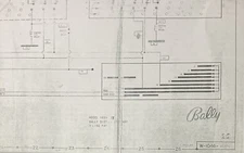 Bally EM Slot Machine Schematic