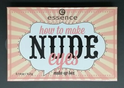 Essence: How to make nude Eyes - Make-Up Box - Lidschattenpalette 4,2 g