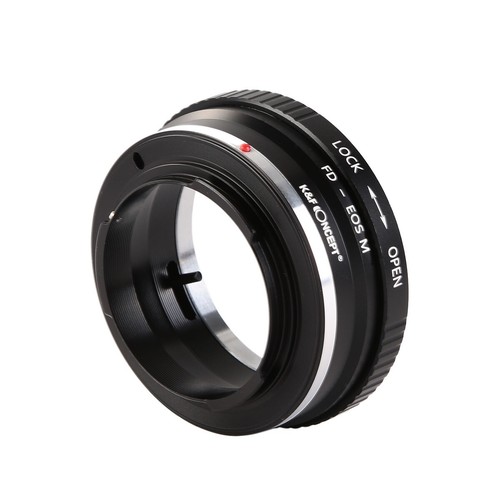 K&F Concept Adapter for Canon FD Mount Lens to Canon EOS M M2 M3 M10 M5 M6 M100 - Picture 7 of 7