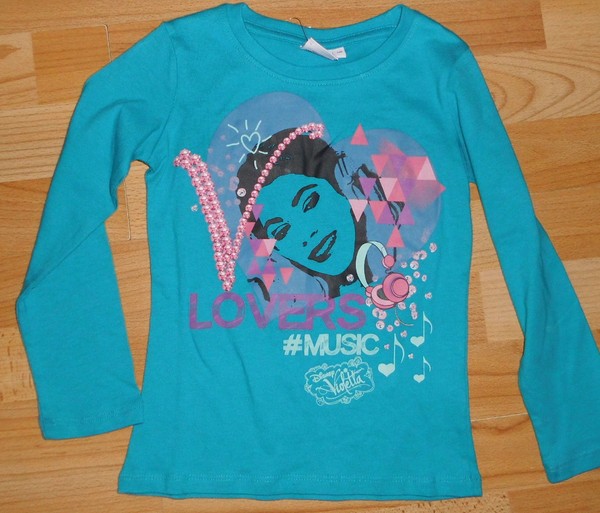 Tolles Langarm - Shirt GrößE 110 Disney Violetta Langarmshirt Pullover-image